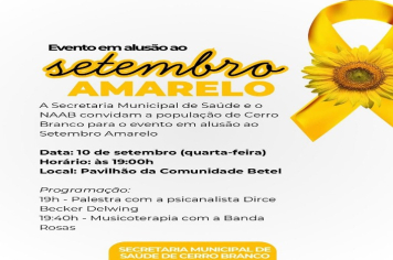 SETEMBRO AMARELO