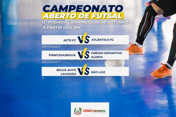 ABERTO DE FUTEBOL 