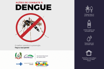 Saúde amplia ações de combate à dengue no município