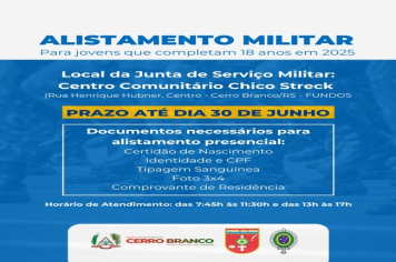 ALISTAMENTO MILITAR