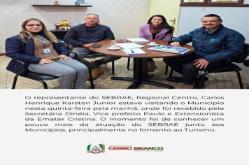 VISITA DO SEBRAE-RS