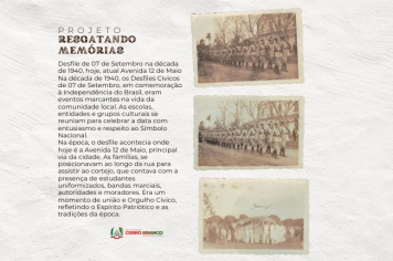 PROJETO RESGATANDO MEMÓRIAS