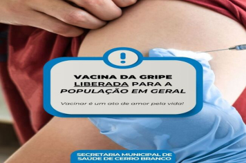VACINAÇÃO LIBERADA
