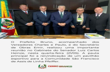 PREFEITO, SECRETÁRIO E VEREADORES EM BRASÍLIA