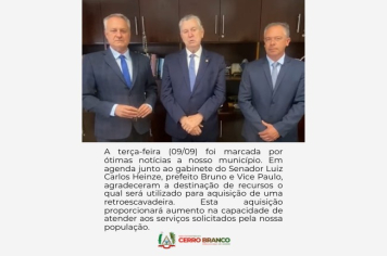 DESTINAÇÃO DE RECURSO 