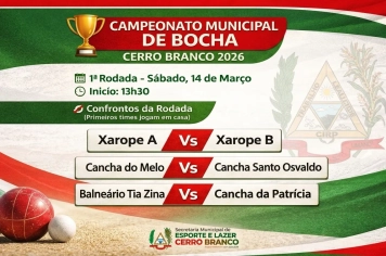 Campeonato Municipal de Bocha 2026