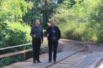 Prefeitura inaugura ponte na Linha Pfeifer