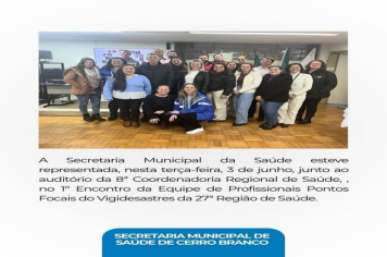 1º ENCONTRO DE EQUIPES