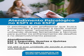 ATENDIMENTO PSICOLÓGICO