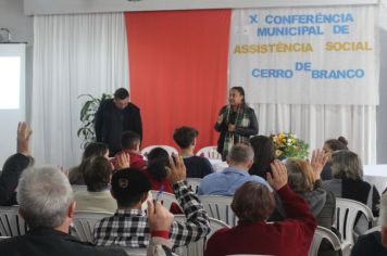 Cerro Branco realiza 10ª Conferência Municipal da Assistência Social