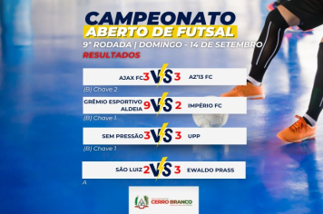 ABERTO DE FUTSAL