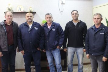 Prefeito recebe equipe do Consórcio Intermunicipal Vale do Jacuí para fiscalização de agroindústrias