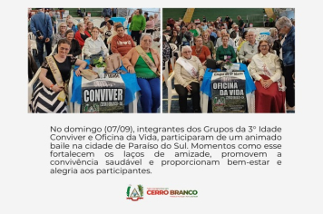 LAÇOS DE AMIZADE EM FESTA 