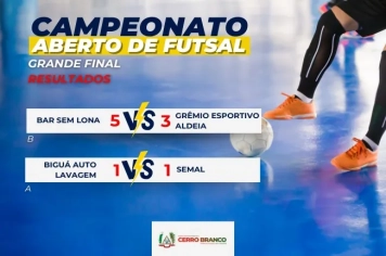 ABERTO DE FUTSAL - FINAL 