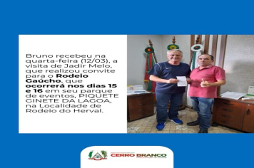 CONVITE PARA O RODEIO GAÚCHO