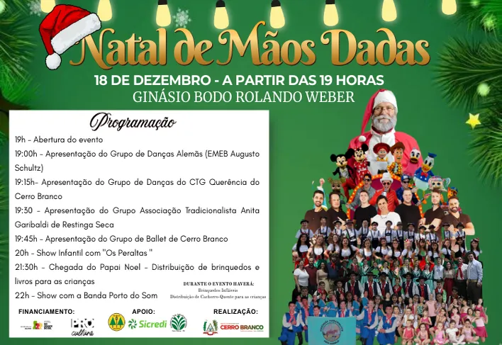 NATAL DE MÃOS DADAS 