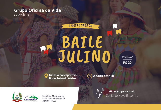 Assistência promove Baile Julino para a Terceira Idade