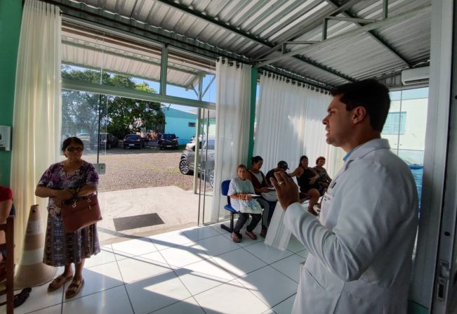 ESF 2 realiza palestra sobre saúde da mulher