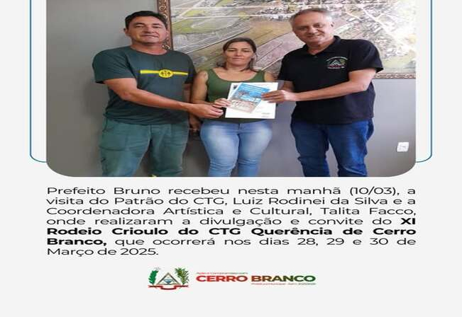 CONVITE PARA XI RODEIO CRIOULO