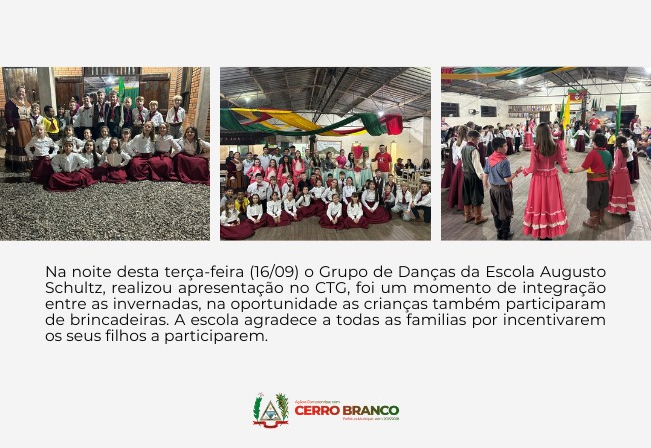 INTEGRAÇÃO E TRADIÇÃO NO CTG 