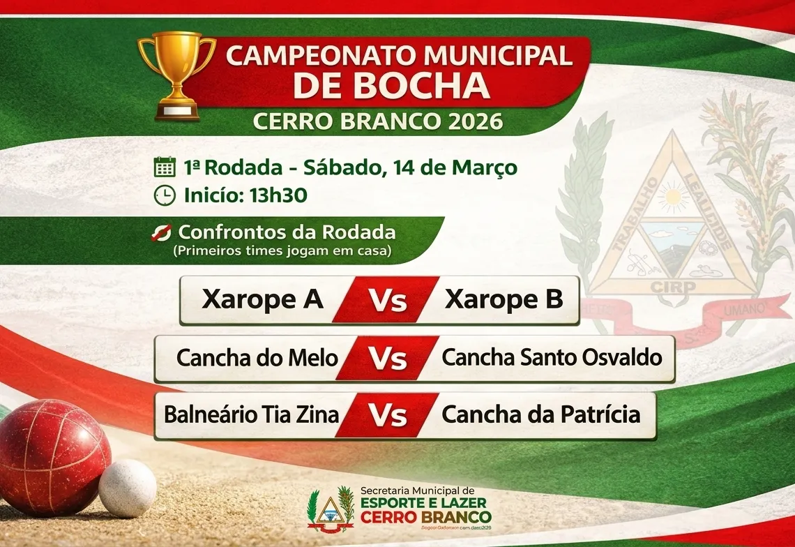 Campeonato Municipal de Bocha 2026