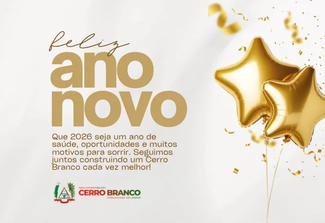 FELIZ ANO NOVO 