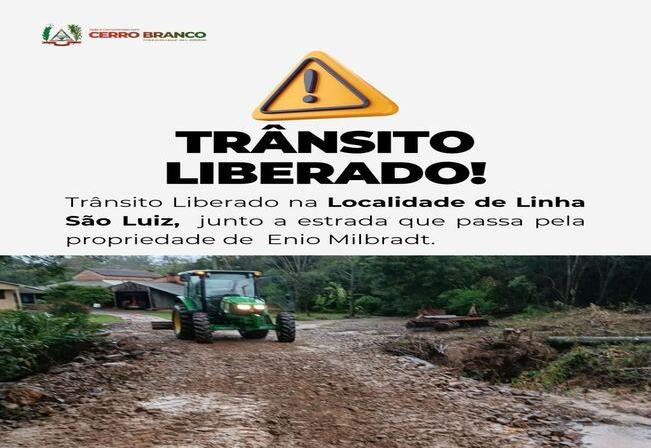 TRÂNSITO LIBERADO