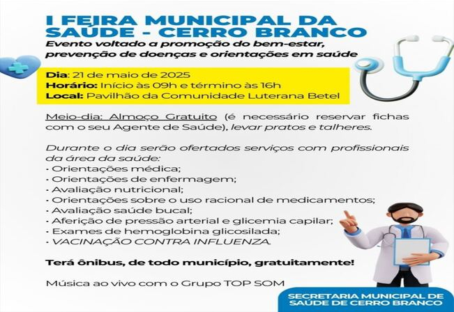 1ª Feira da Saúde