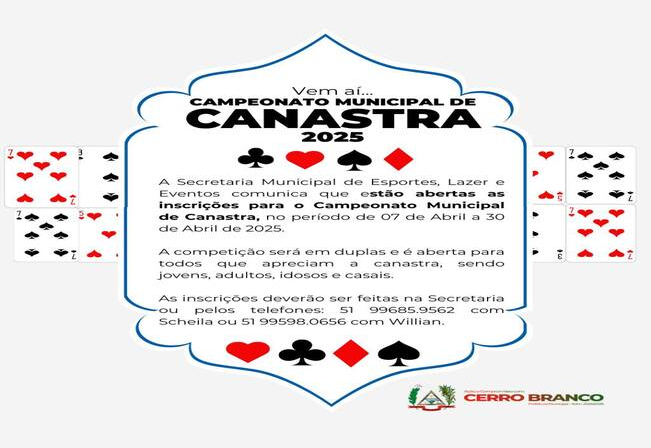 CAMPEONATO DE CANASTRA