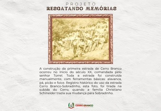 PROJETO RESGATANDO MEMÓRIAS