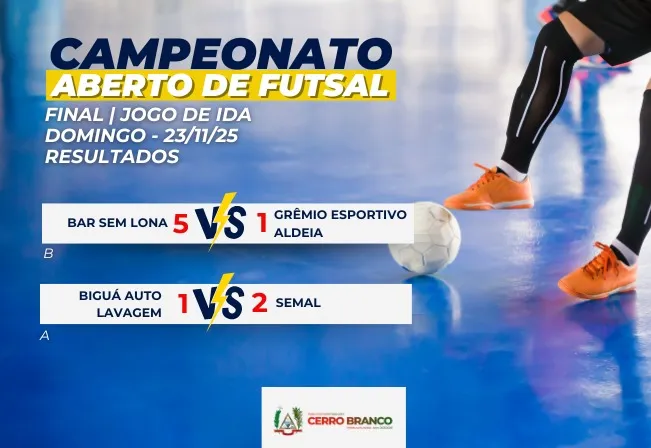 ABERTO DE FUTSAL