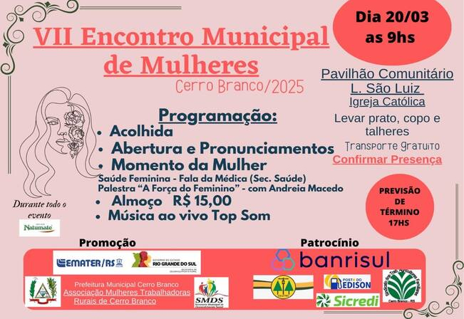 ENCONTRO DE MULHERES