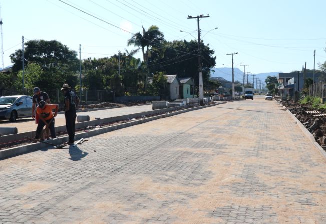 Confira o andamento das obras em Cerro Branco